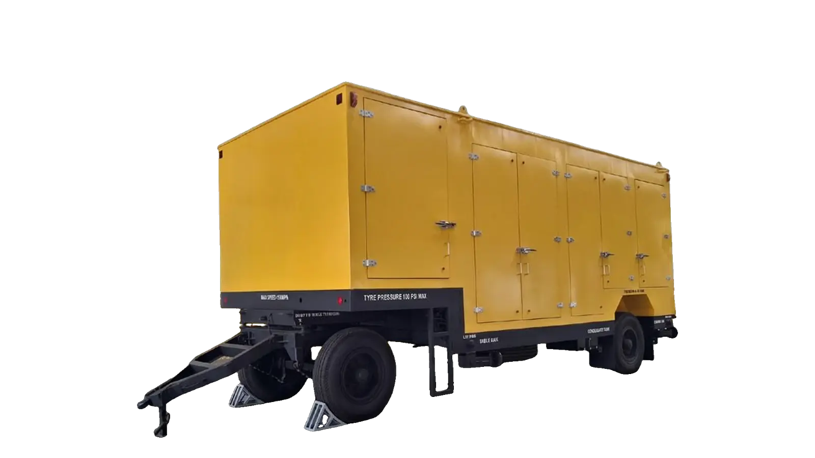 6.5 Mt Canopy Draw Bar Trailer for Compressor